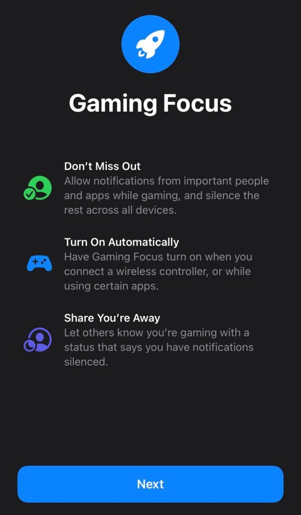 gamer mode apple