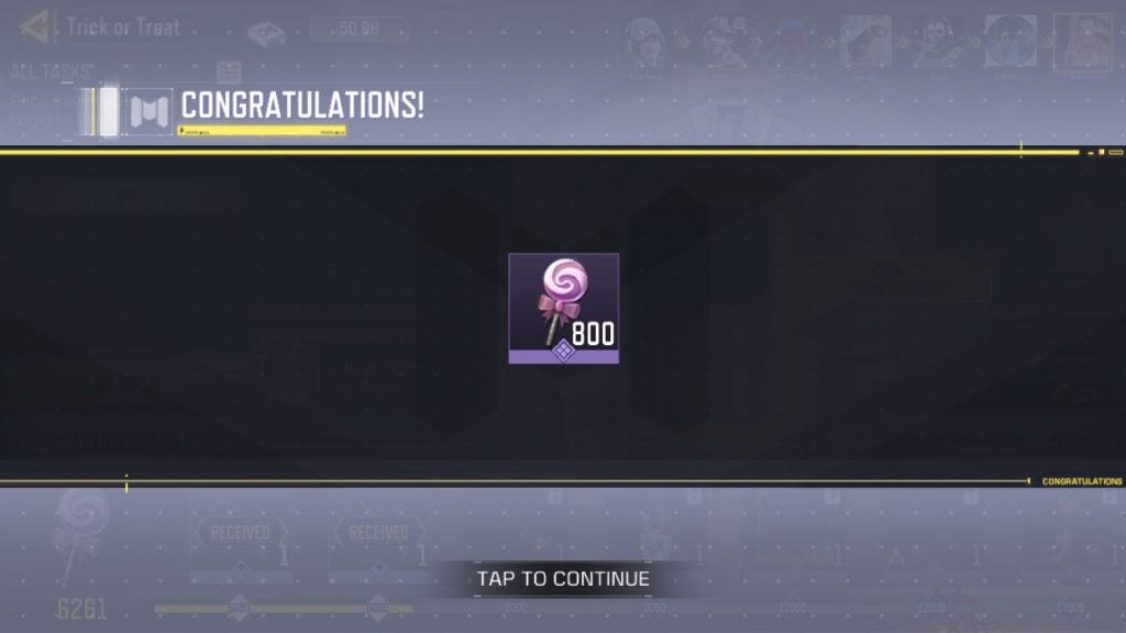 cod mobile candy