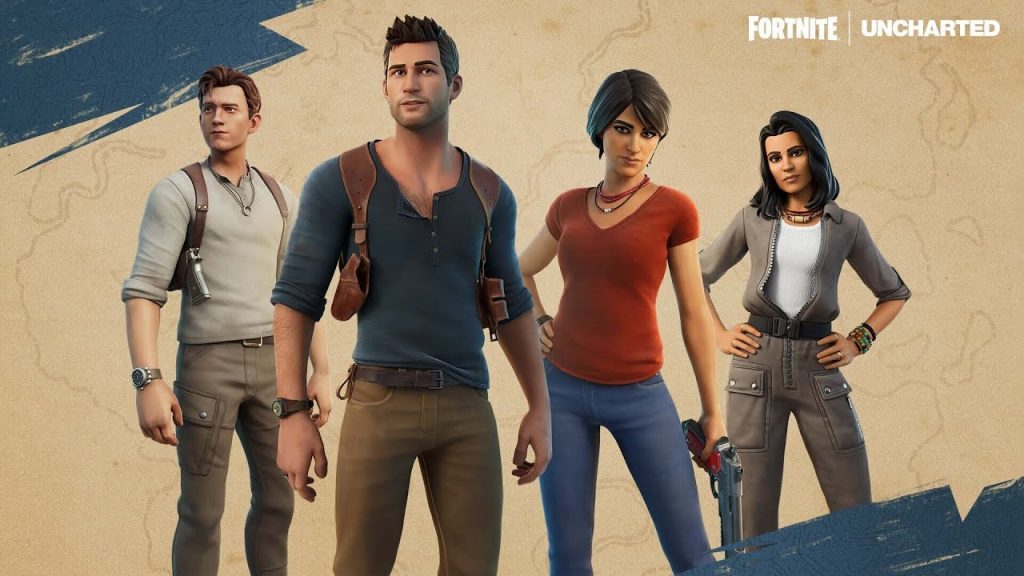fortnite uncharted skin